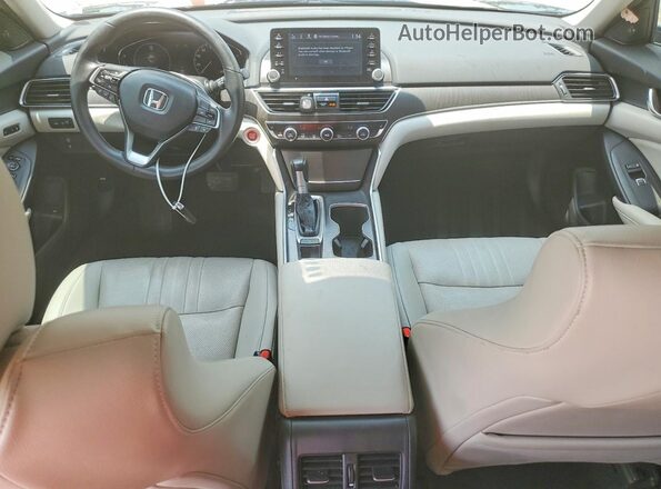 1HGCV1F53JA050931 2018 HONDA ACCORD Black Vista del salpicadero
