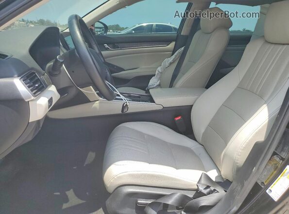 1HGCV1F53JA050931 2018 HONDA ACCORD Black Vista interior delantera