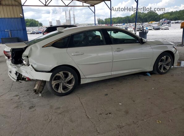 1HGCV1F53JA075408 2018 HONDA ACCORD White Задня права чверть