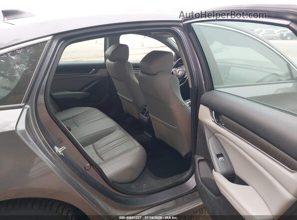 1HGCV1F53JA224044 2018 HONDA ACCORD Серый Вид наклейки с VIN-кодом