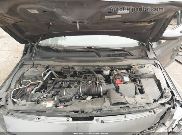 1HGCV1F53JA224044 2018 HONDA ACCORD Серый Вид сзади