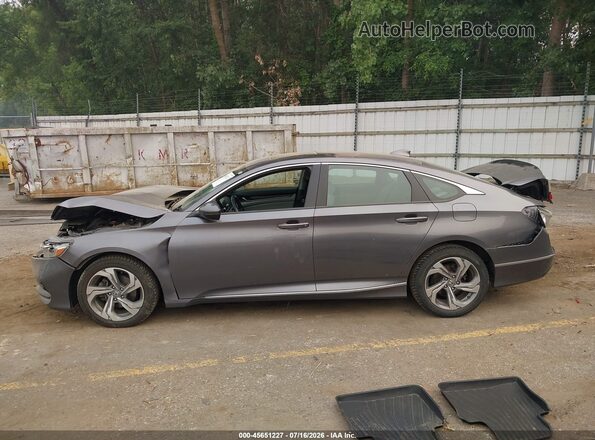 1HGCV1F53JA224044 2018 HONDA ACCORD Серый Панорамный вид салона 360°