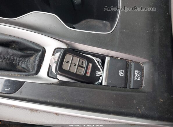 1HGCV1F53JA224044 2018 HONDA ACCORD Серый Вид панели приборов