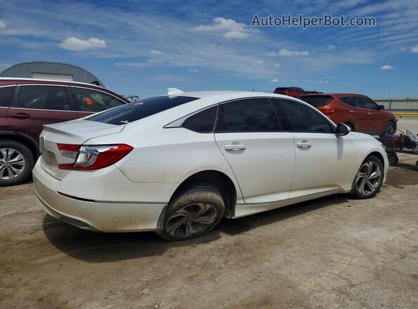 1HGCV1F53KA023844 2019 HONDA ACCORD White Trasero derecho