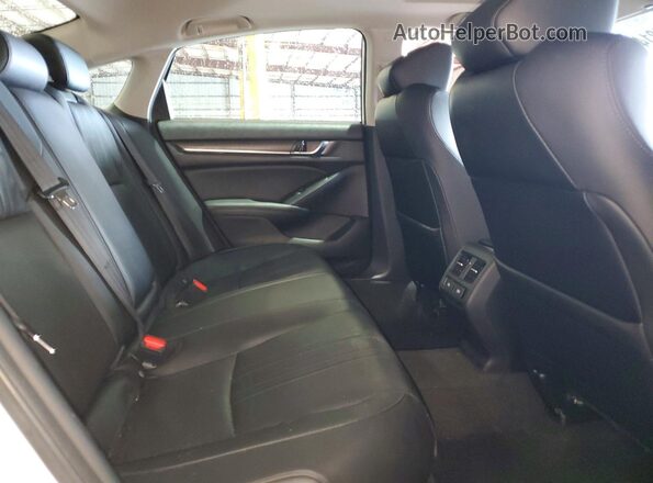 1HGCV1F53MA064977 2021 HONDA ACCORD White უკანა სავარძლების ხედი