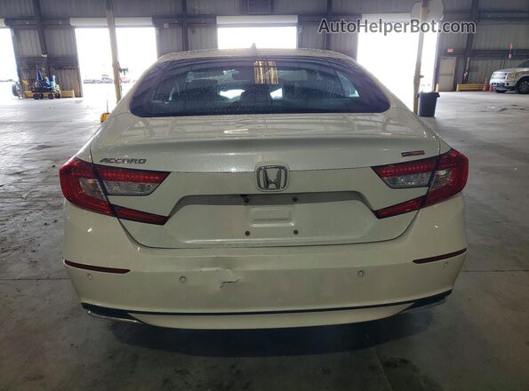 1HGCV1F53MA064977 2021 HONDA ACCORD White უკანა ხედი