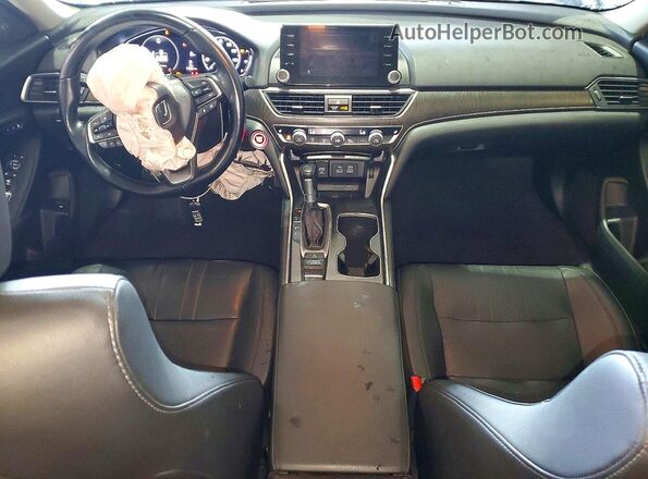 1HGCV1F53MA064977 2021 HONDA ACCORD White წინა პანელის ხედი