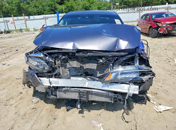 1HGCV1F53MA091595 2021 HONDA ACCORD Gray Դիմացի տեսք