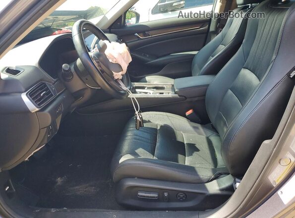 1HGCV1F53MA091595 2021 HONDA ACCORD Gray Սալոնի դիմացի տեսք