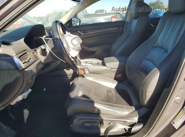 1HGCV1F53MA122280 2021 HONDA ACCORD Gray Սալոնի դիմացի տեսք