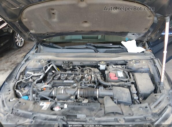 1HGCV1F54JA089866 2018 HONDA ACCORD Синий Вид сзади