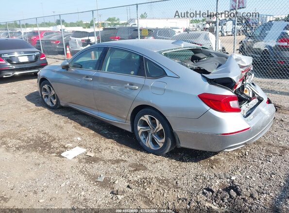 1HGCV1F54KA076200 2019 HONDA ACCORD Silver Հետևի ձախ