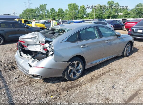 1HGCV1F54KA076200 2019 HONDA ACCORD Silver Հետևի աջ