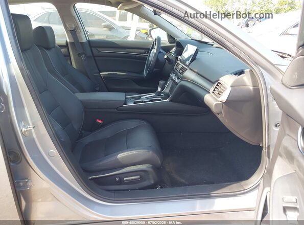 1HGCV1F54KA076200 2019 HONDA ACCORD Silver Սալոնի դիմացի տեսք