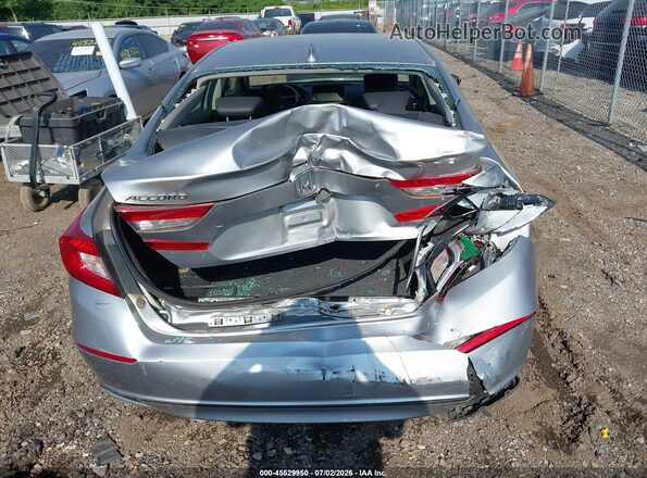 1HGCV1F54KA076200 2019 HONDA ACCORD Silver Դիմացի տեսք