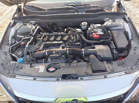 1HGCV1F54KA076200 2019 HONDA ACCORD Silver Հետևի տեսք