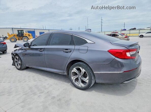 1HGCV1F54LA045305 2020 HONDA ACCORD Gray Rear left