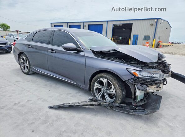 1HGCV1F54LA045305 2020 HONDA ACCORD Gray Front right