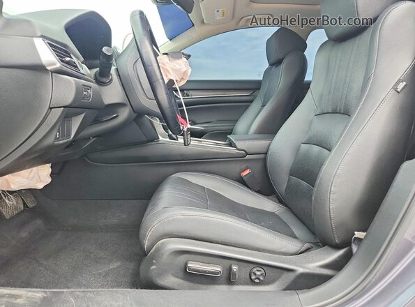 1HGCV1F54LA045305 2020 HONDA ACCORD Gray Front interior view