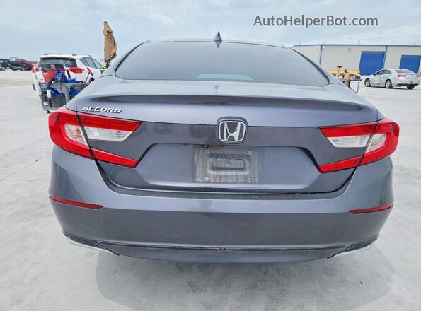 1HGCV1F54LA045305 2020 HONDA ACCORD Gray Rear view