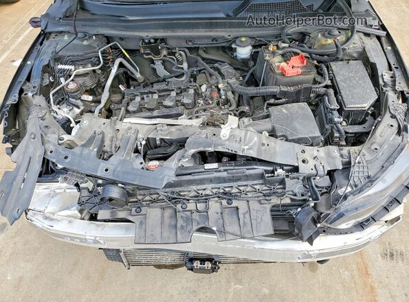 1HGCV1F54MA006652 2021 HONDA ACCORD Black Rear interior view
