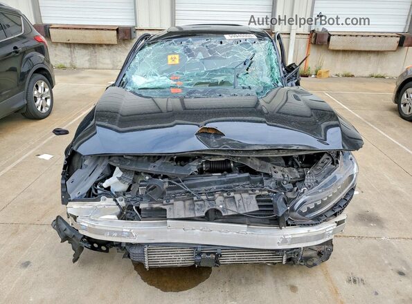 1HGCV1F54MA006652 2021 HONDA ACCORD Black Front view