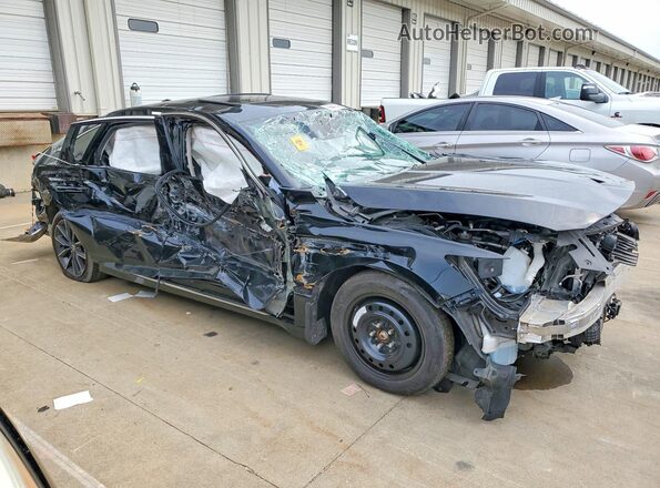 1HGCV1F54MA006652 2021 HONDA ACCORD Black Front right