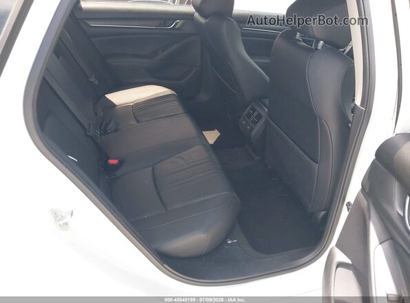 1HGCV1F54MA012077 2021 HONDA ACCORD White VIN sticker view