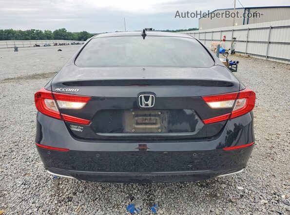 1HGCV1F54MA046553 2021 HONDA ACCORD Black Հետևի տեսք