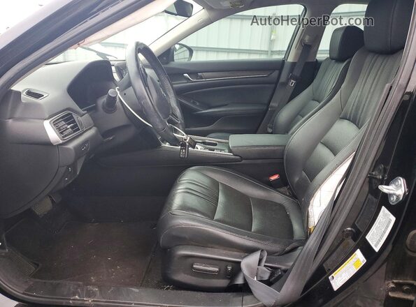 1HGCV1F54MA046553 2021 HONDA ACCORD Black Սալոնի դիմացի տեսք