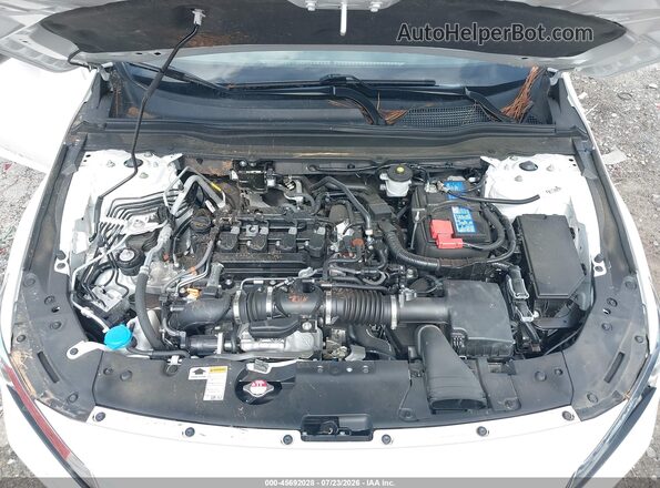 1HGCV1F54MA088012 2021 HONDA ACCORD White Rear view
