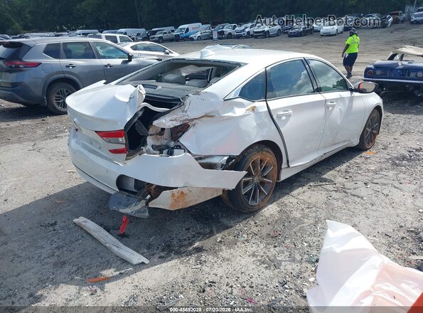 1HGCV1F54MA088012 2021 HONDA ACCORD White Rear right
