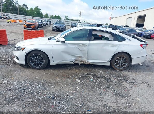 1HGCV1F54MA088012 2021 HONDA ACCORD White Rear interior view