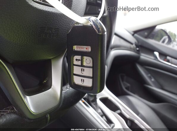 1HGCV1F54MA092268 2021 HONDA ACCORD Black Вид панелі приладів