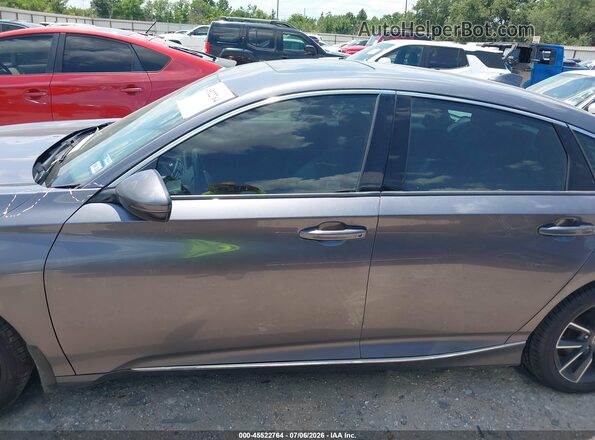1HGCV1F54MA117072 2021 HONDA ACCORD Gray 