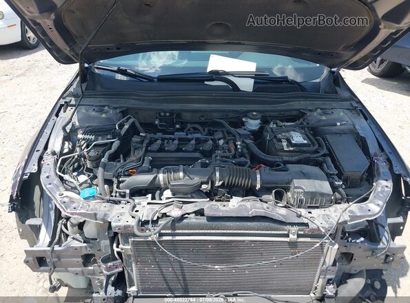 1HGCV1F54MA117072 2021 HONDA ACCORD Gray Rear view