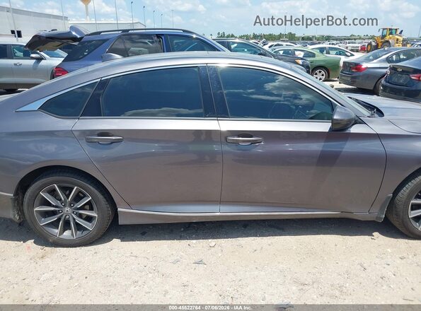 1HGCV1F54MA117072 2021 HONDA ACCORD Gray 360 interior view