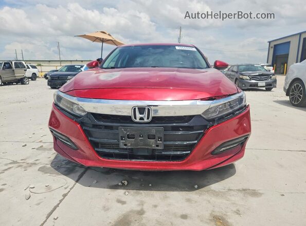 1HGCV1F55KA071247 2019 HONDA ACCORD Red Vista frontal