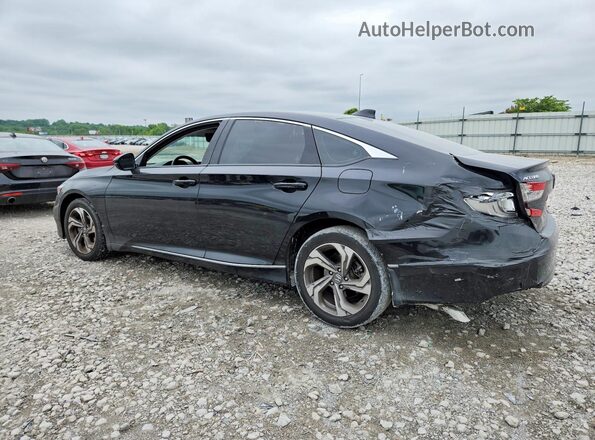 1HGCV1F55KA090056 2019 HONDA ACCORD Black Задня ліва чверть