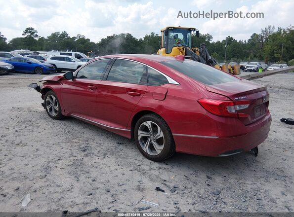 1HGCV1F55LA050125 2020 HONDA ACCORD Red Tył lewy