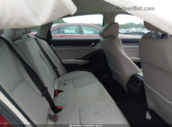 1HGCV1F55LA050125 2020 HONDA ACCORD Red Widok naklejki z numerem VIN