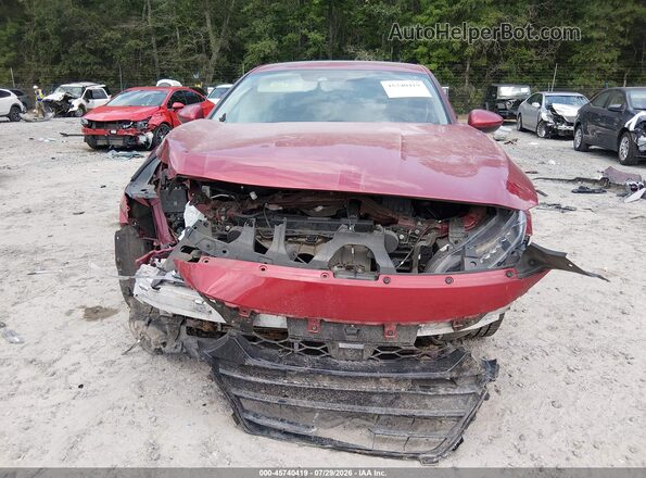 1HGCV1F55LA050125 2020 HONDA ACCORD Red Widok z przodu
