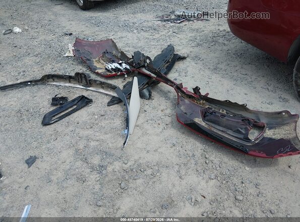 1HGCV1F55LA050125 2020 HONDA ACCORD Red Widok zestawu wskaźników
