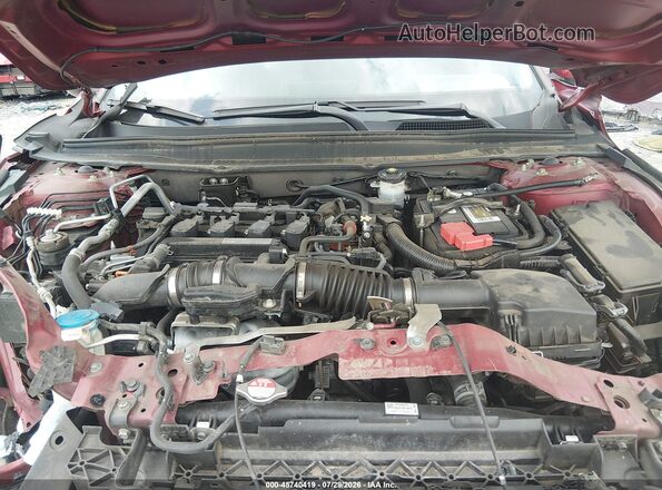 1HGCV1F55LA050125 2020 HONDA ACCORD Red Widok z tyłu
