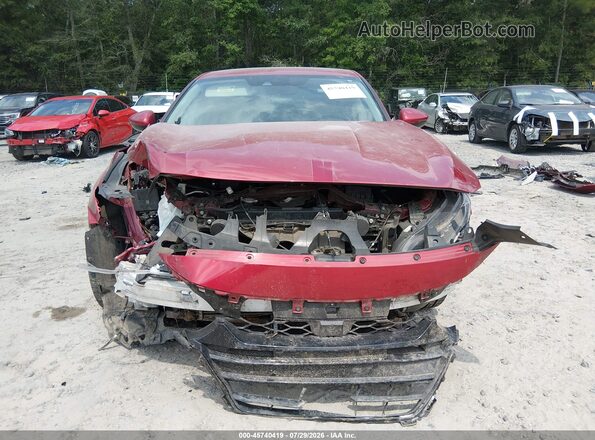 1HGCV1F55LA050125 2020 HONDA ACCORD Red Widok wnętrza z tyłu