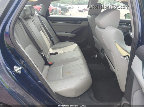1HGCV1F55LA125356 2020 HONDA ACCORD Blue Widok naklejki z numerem VIN