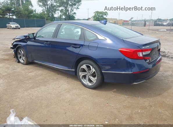 1HGCV1F55LA125356 2020 HONDA ACCORD Blue Tył lewy