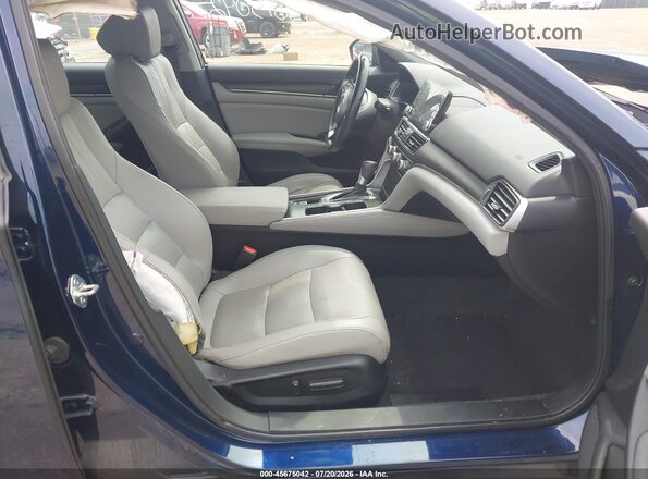 1HGCV1F55LA125356 2020 HONDA ACCORD Blue Widok wnętrza z przodu