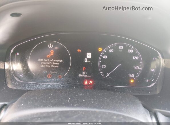 1HGCV1F55MA120532 2021 HONDA ACCORD Gray Հետևի նստատեղերի տեսք