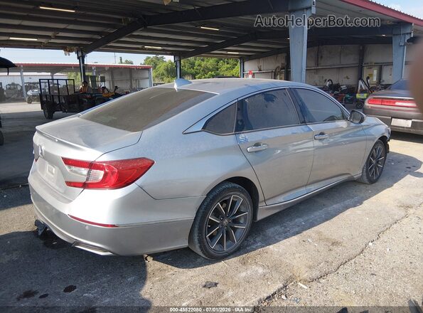 1HGCV1F55MA120532 2021 HONDA ACCORD Gray Հետևի աջ